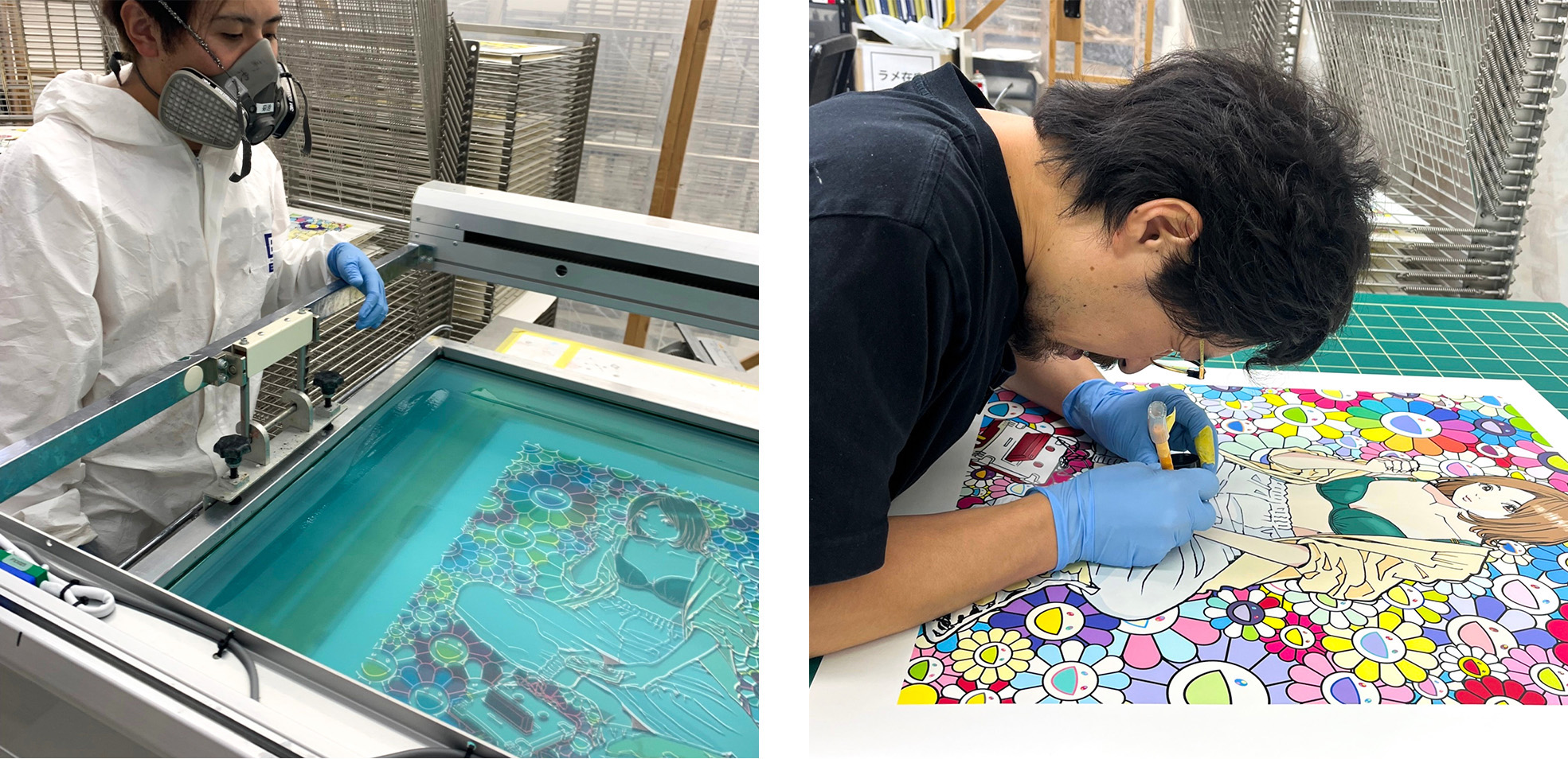 3月3日(月) 12時よりWEBショップにて、江口寿史・村上隆エディション