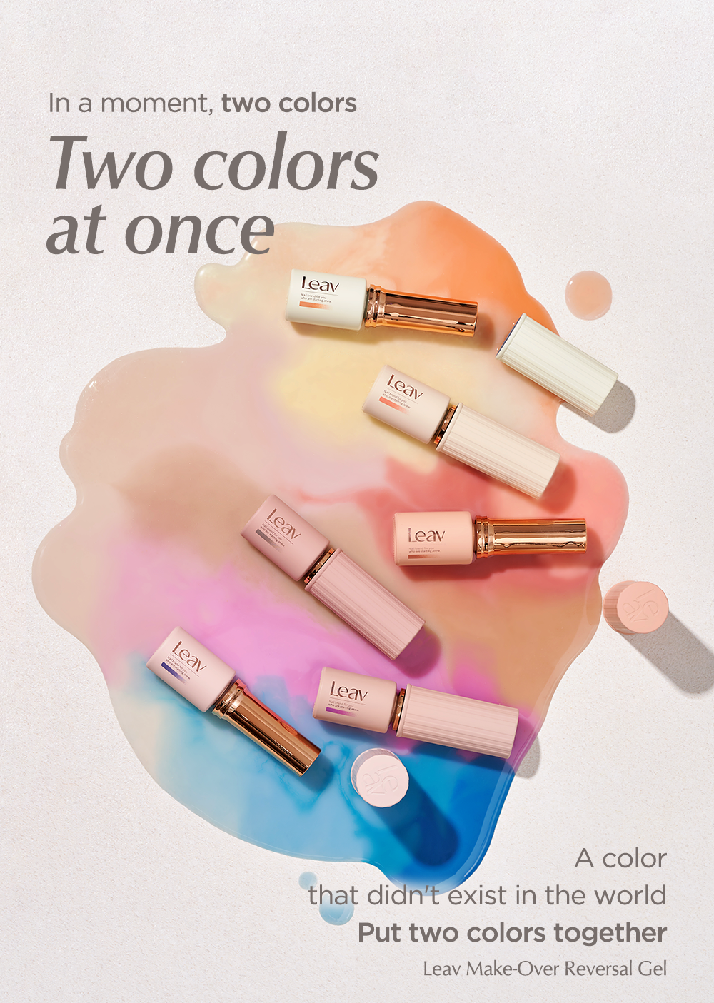 Leav Make Over Collection - 6 Syrup Color Set – Zillabeau
