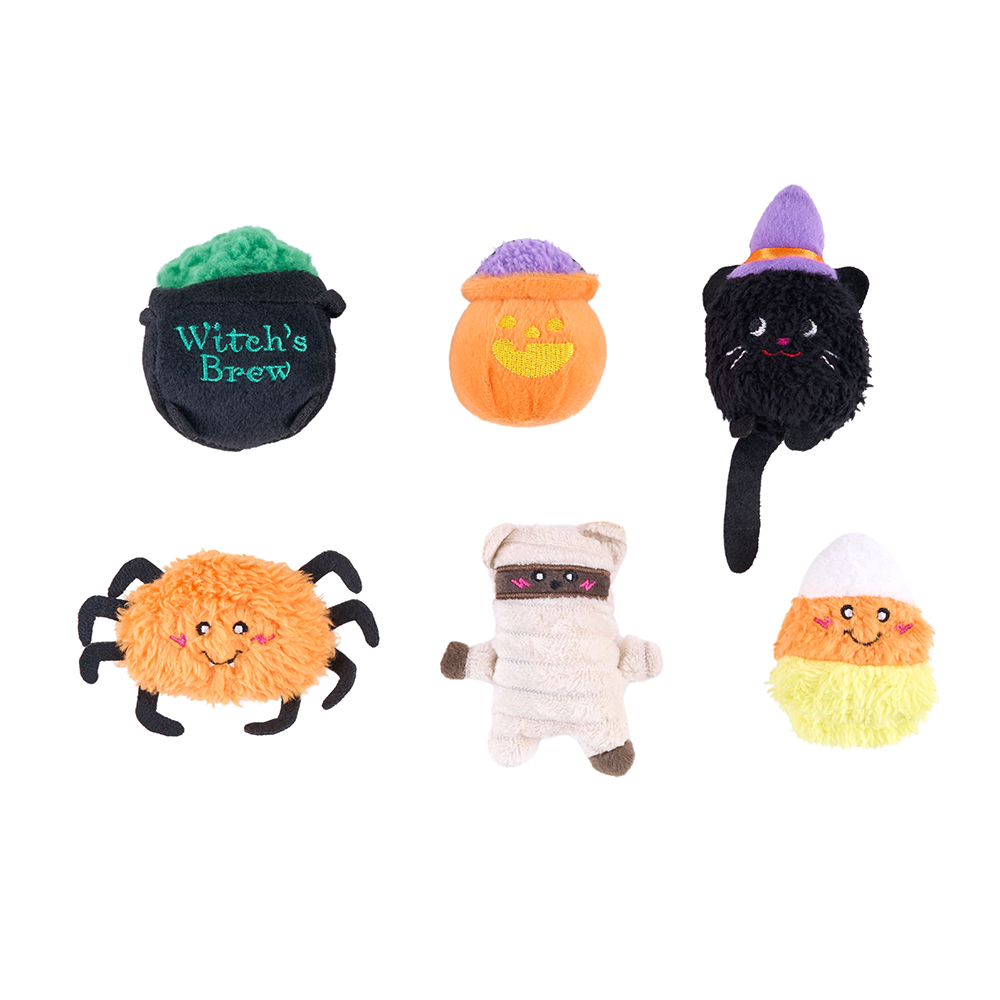 Miniz 6-Pack - Halloween Haunts | ZippyPaws