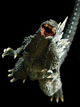 □酒井ゆうじ工房 ゴジラ2003オープニングシーン 完成品□