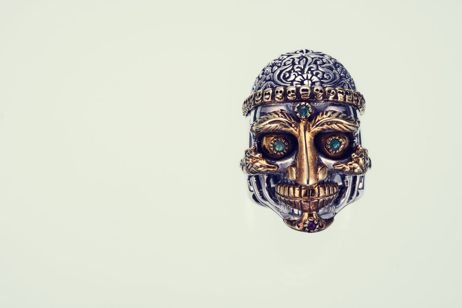 Tibetan Monk Skull Ring | ZOCALO – ZOCALO JAPAN OFFICIAL WEB SITE