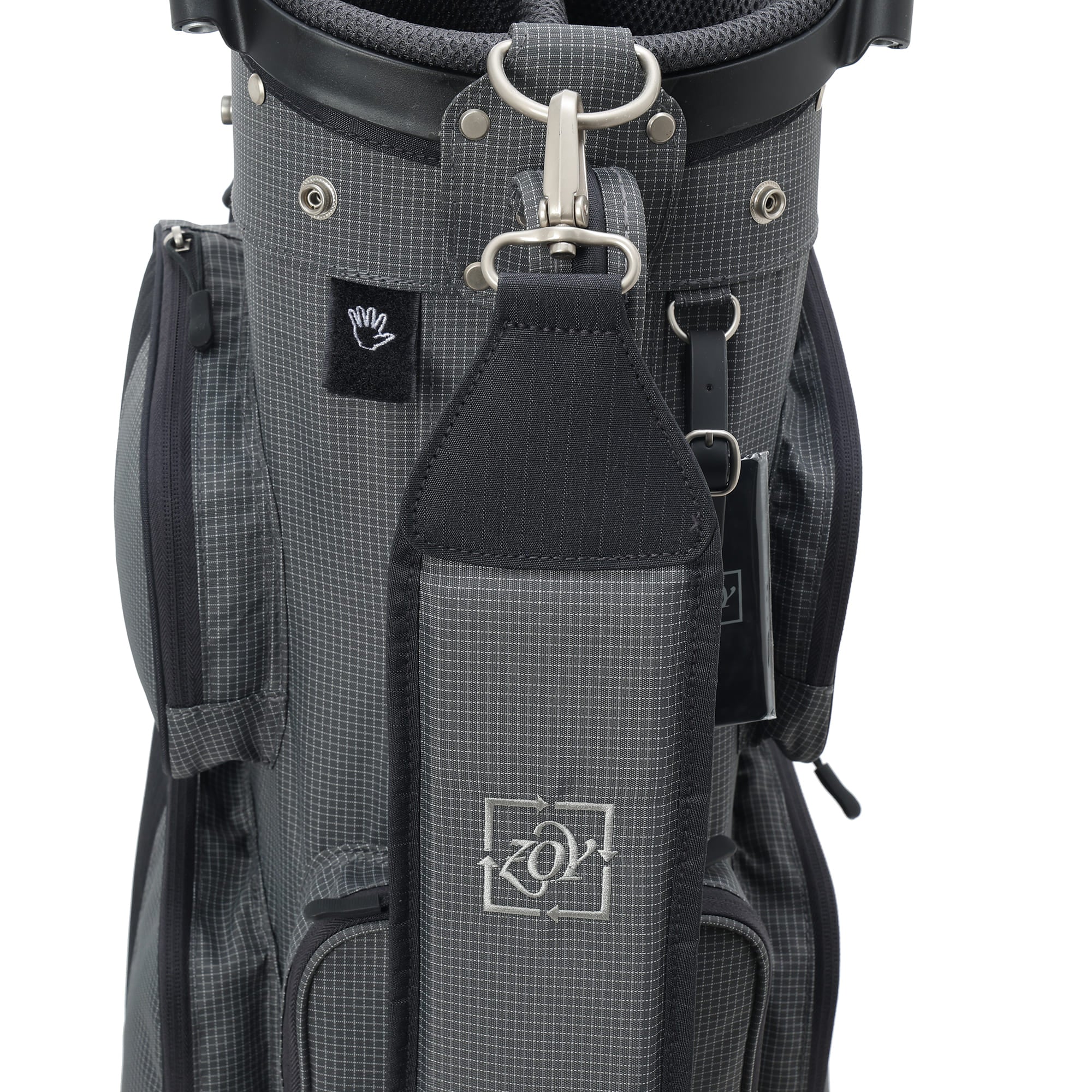 UNISEX R-PET キャスター式キャディバッグ インディゴ