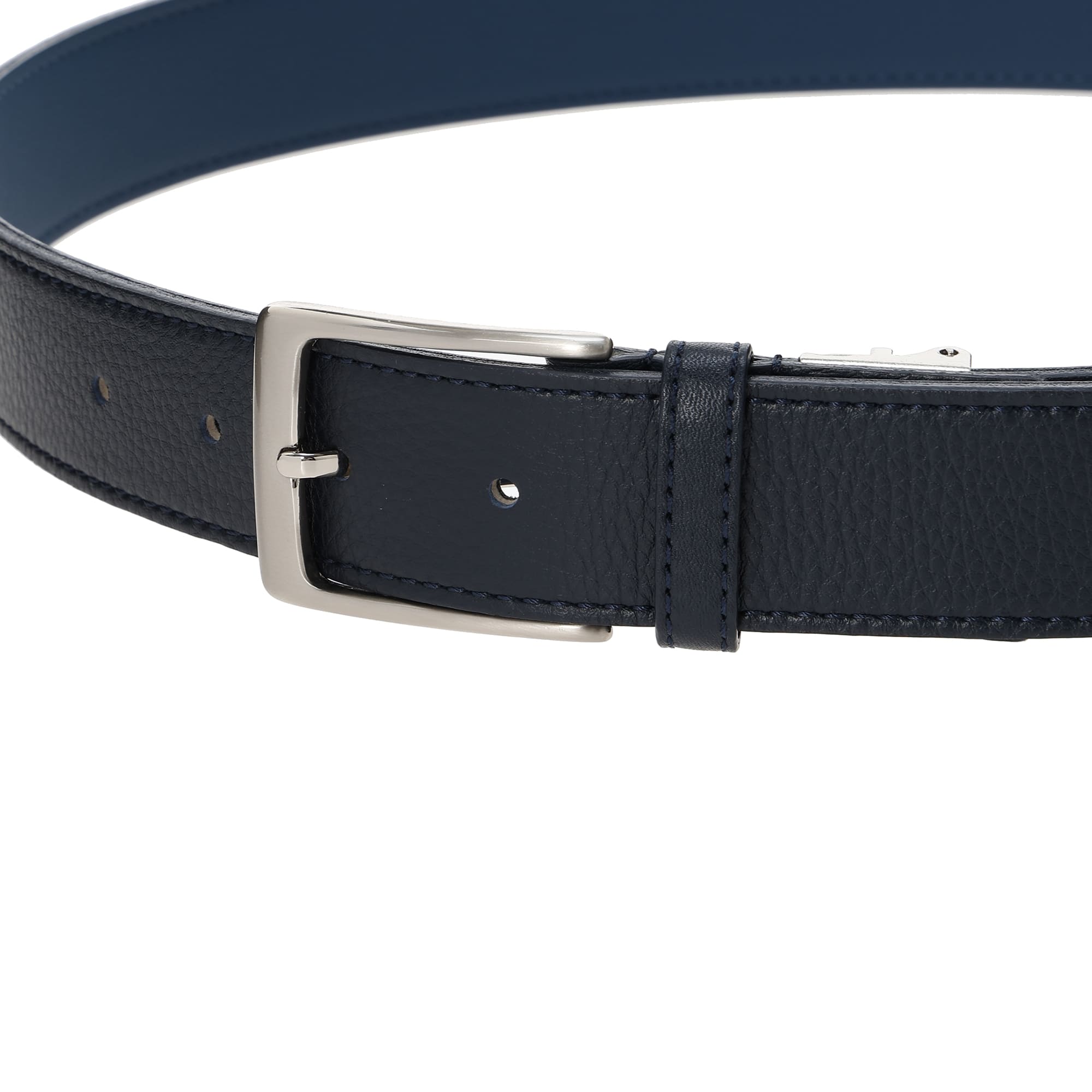 MEN ZURENレザーベルト ホワイト