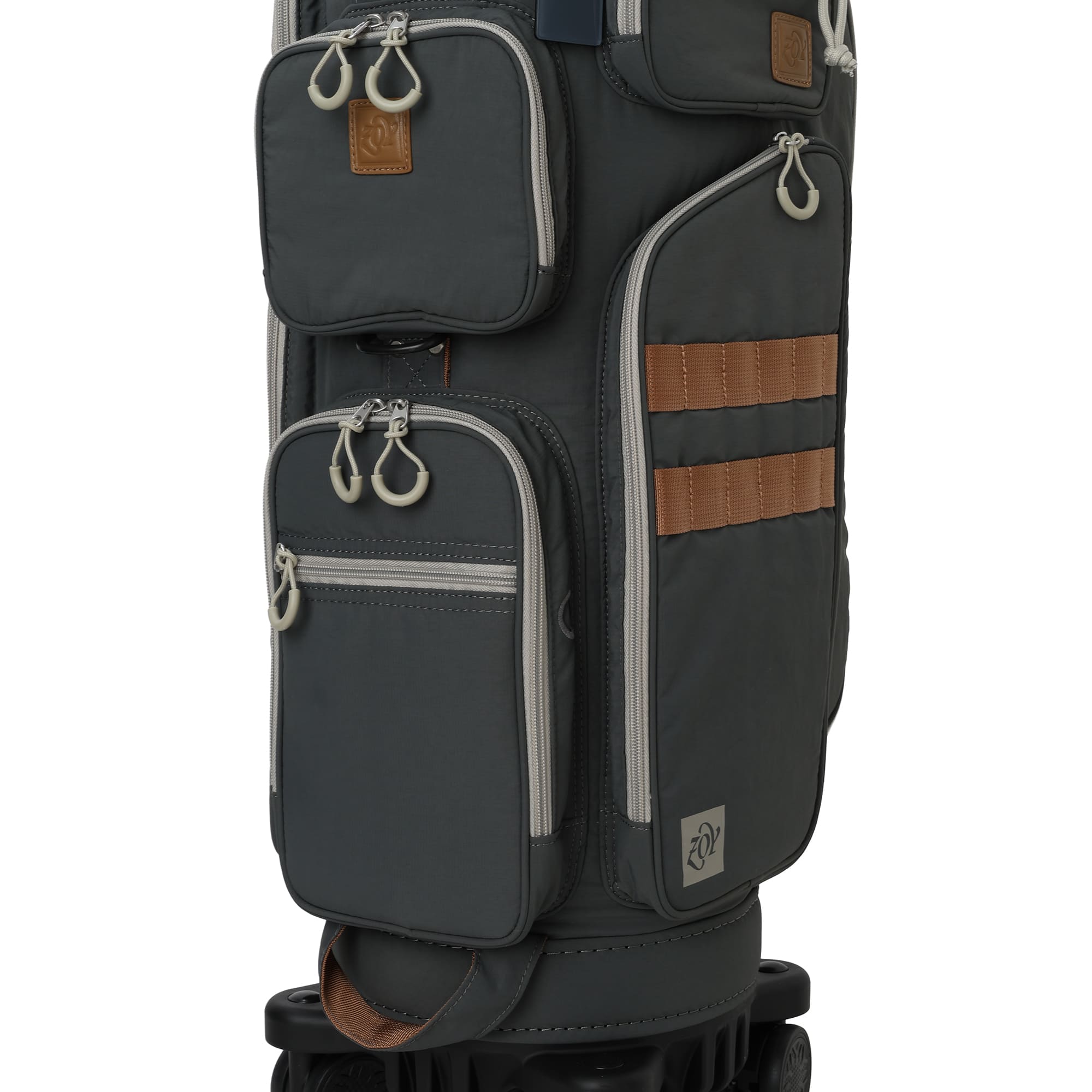 ビンテージキャディバッグ Ron Miller米国製 グレー ビンテージ