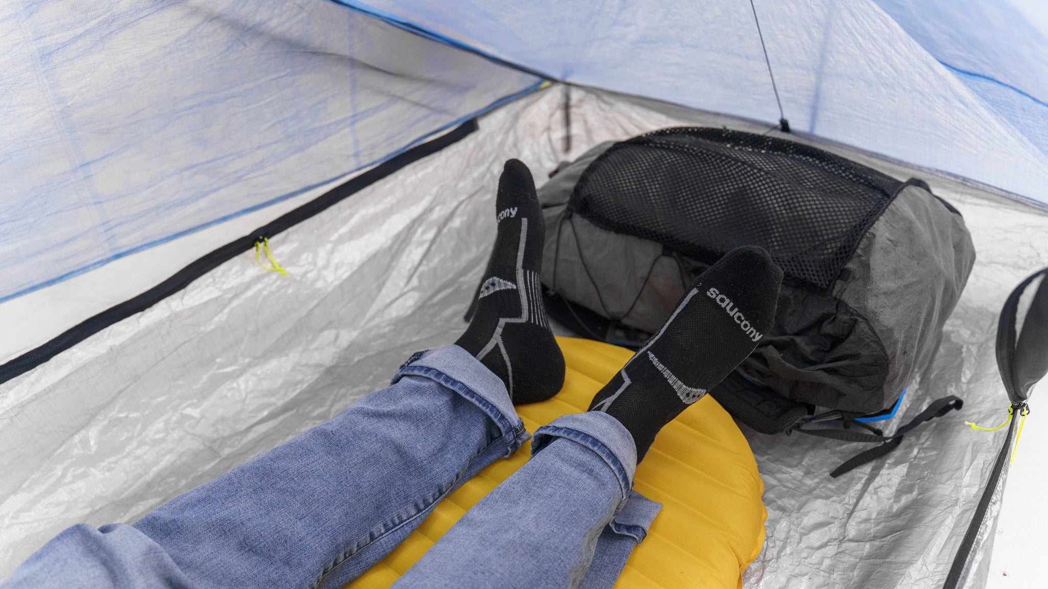 katsZpacks Offset Solo Tent 試し張りのみ美品 Offset Solo Tent - 1P