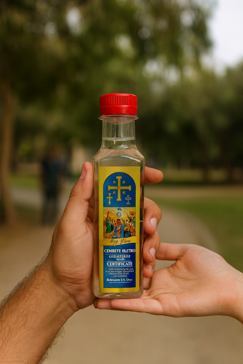 Zuluf Jordan River Holy Water Holy Sepulcher Jerusalem - Scented