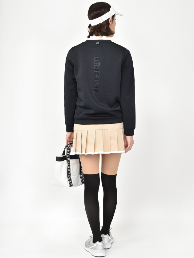 ブリーフィングゴルフ WS 3D LOGO CREW NECK BBG231W06（ベージュ