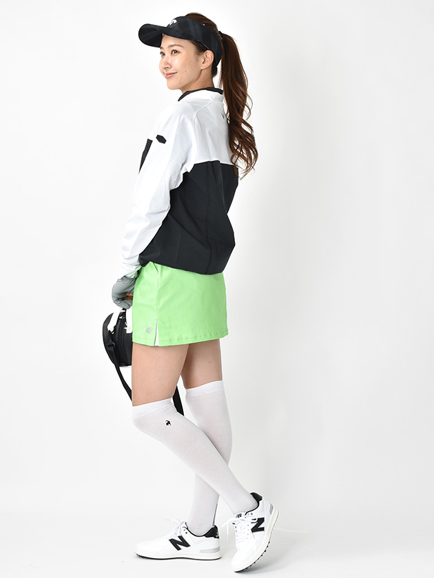 ニューバランスゴルフ メランジツイルスカート 012-3234503（ホワイト