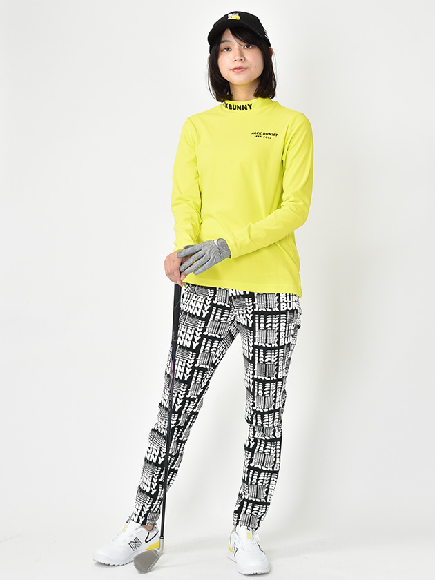 ジャックバニー 総柄プリント2WAYストレッチツイルパンツ 263-3231922
