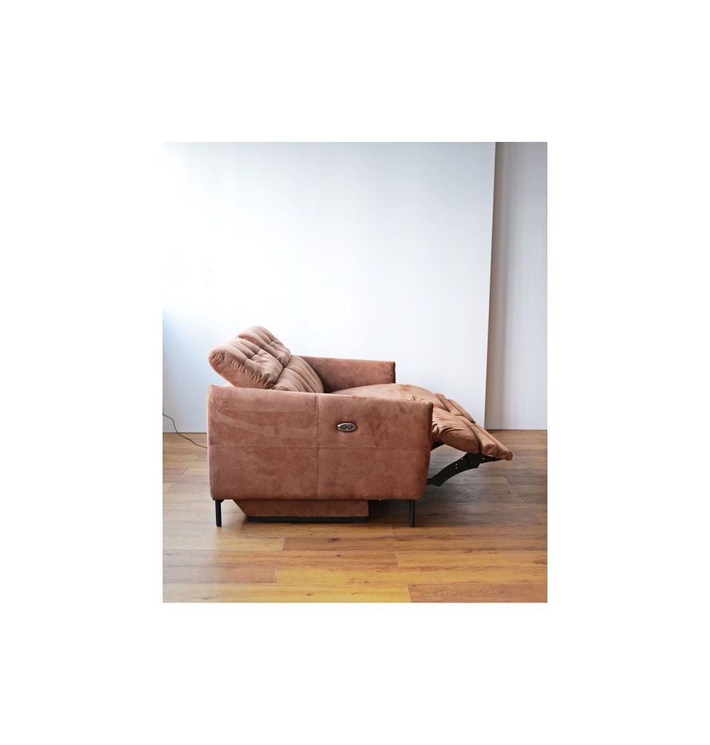 SHEFFIELD RECLINING SOFA BROWN | ACME Furniture