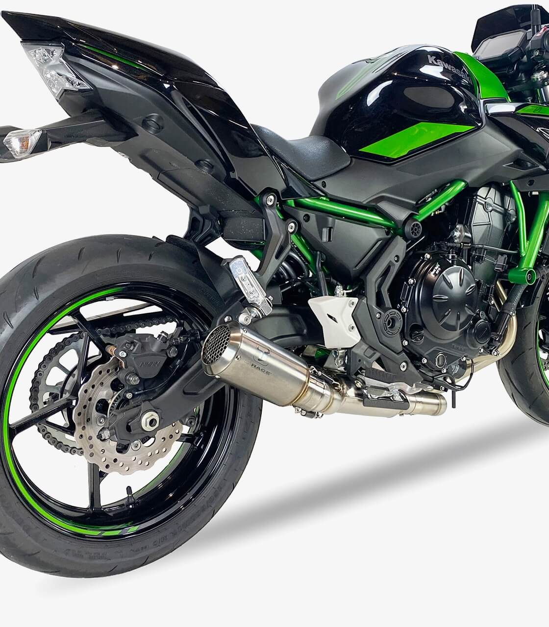 IXRACE AK7253S MK2 Steel Exhaust for Kawasaki Ninja 650 17-19, Z