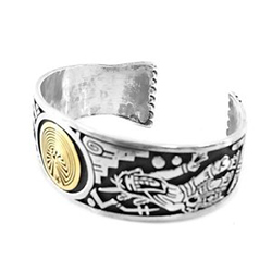 ジェイソンタカラ 14K メイズ バングル シルバー×ゴールド 買取実績