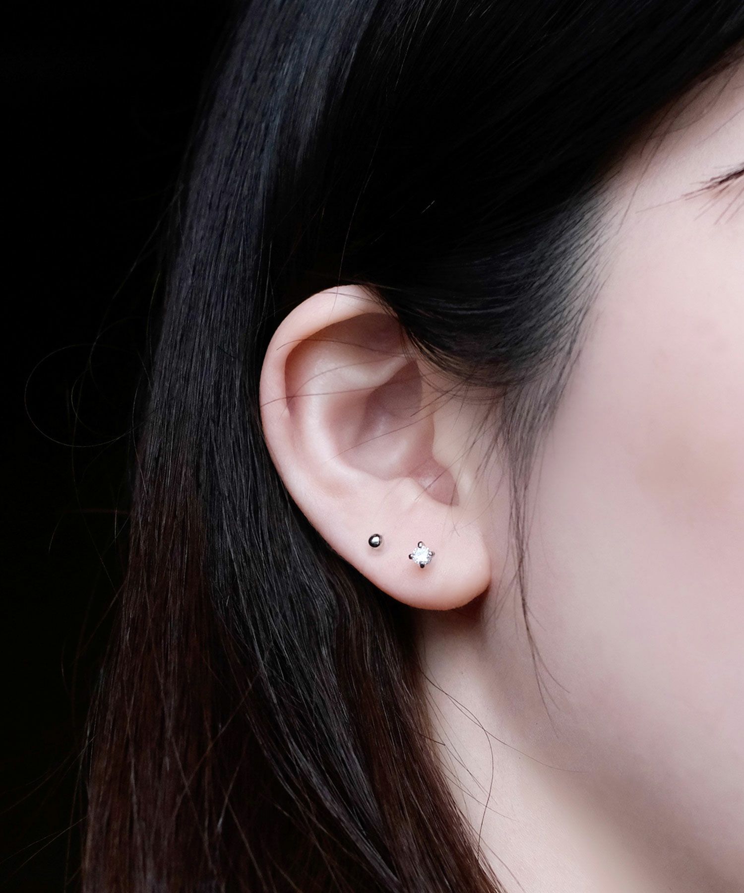 3ミリジルコニアピュアチタンポストピアス | 【公式】MUK ONLINE SHOP