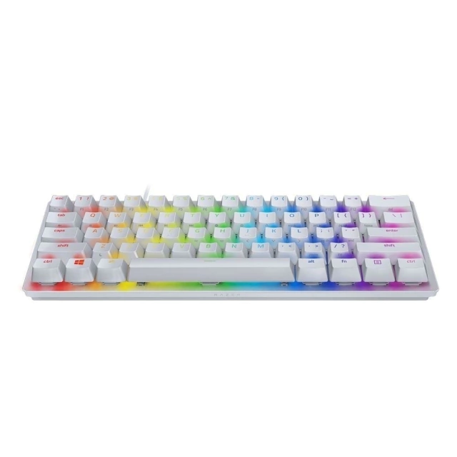 Teclado Gamer Óptico Mecânico Razer Huntsman Mini Mercury Rgb