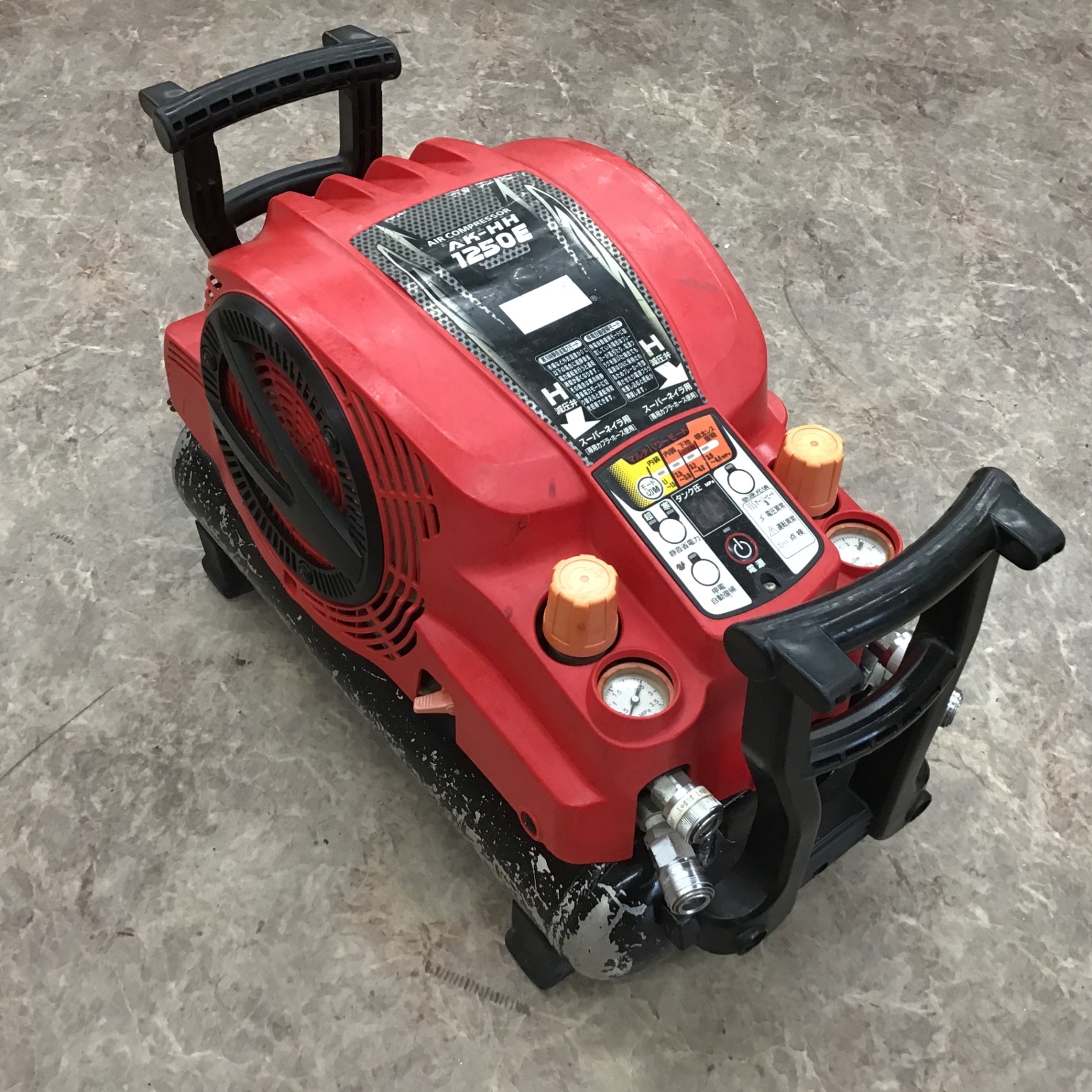 ☆マックス(MAX) エアコンプレッサー AK-HH1250E_レッド【所沢店