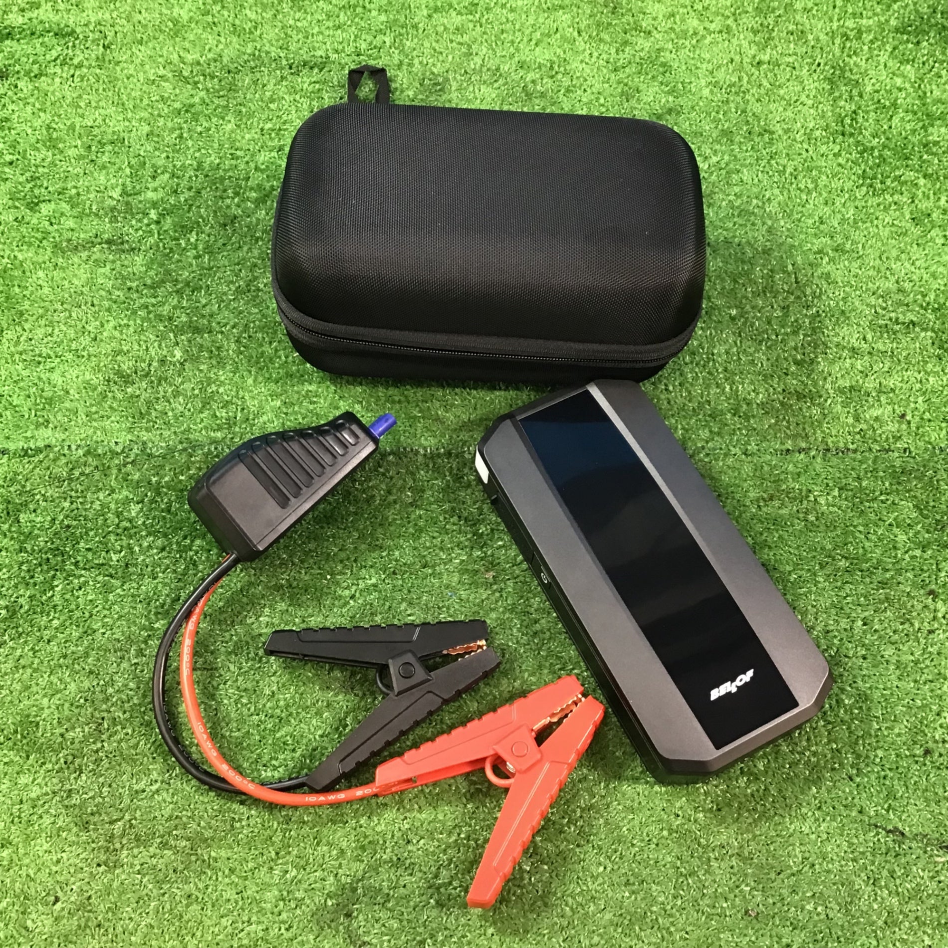 〇ベロフ JSC502 モバイル バッテリー ジャンプ スターター 11100mAh