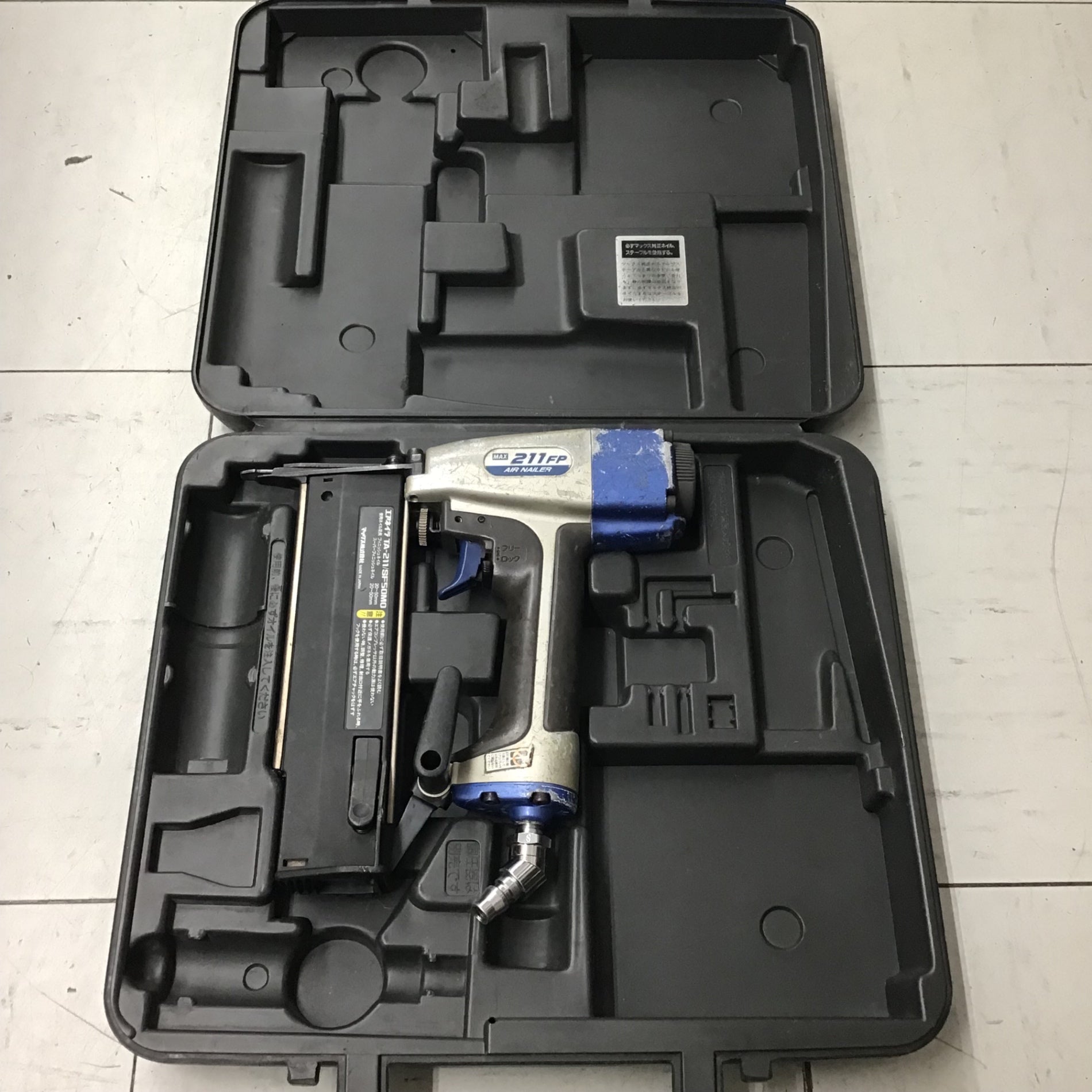 現状品】 マックス/MAX 仕上釘打(フィニッシュネイラ) TA-211/SF50MO