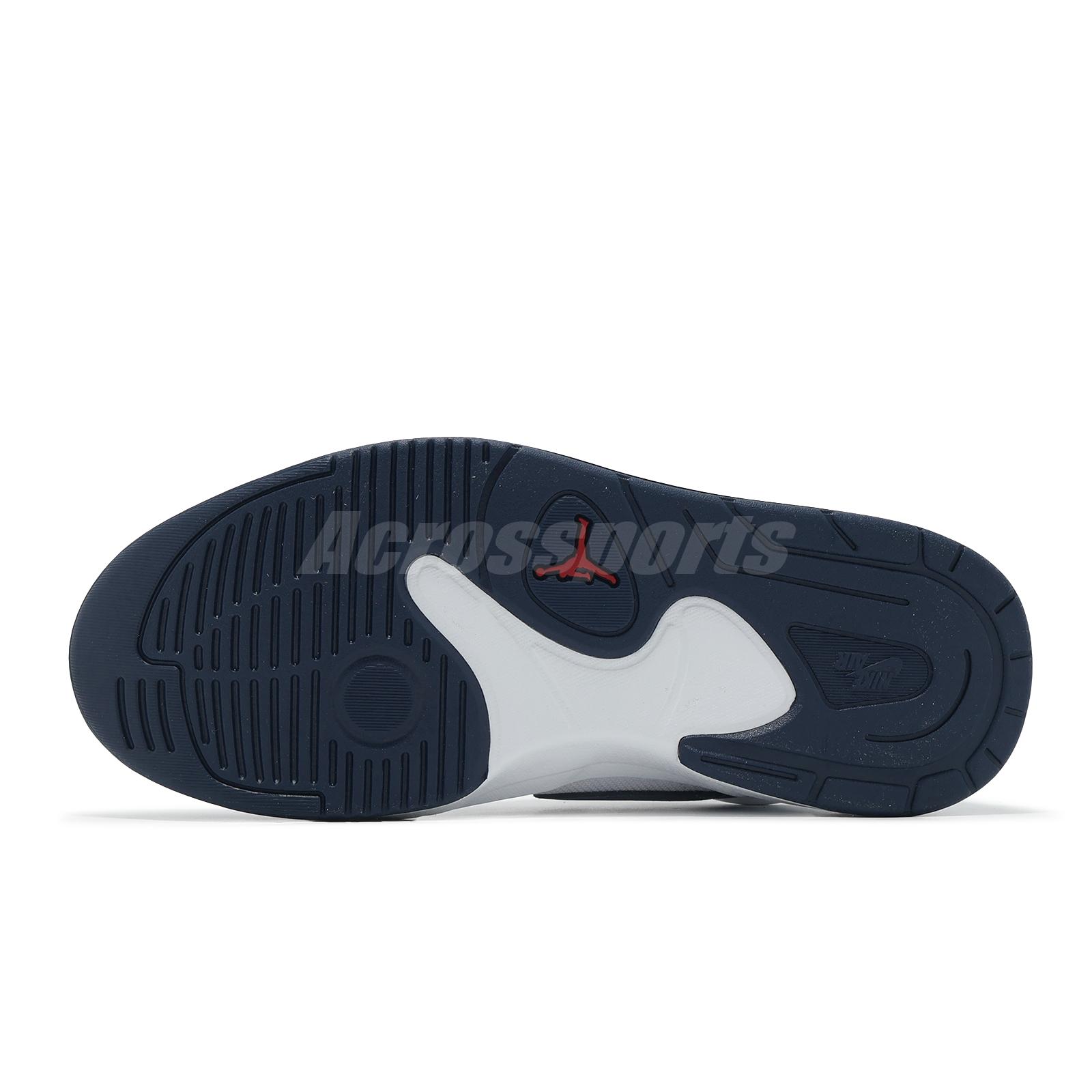 Nike Wmns Jordan Stadium 90 White Midnight Navy Women Casual Shoes