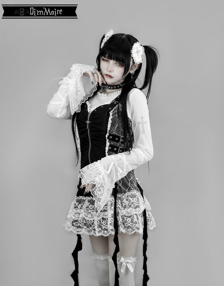DimMoire【ディムモアール】堕夢の契りGothicドレス/Black×White