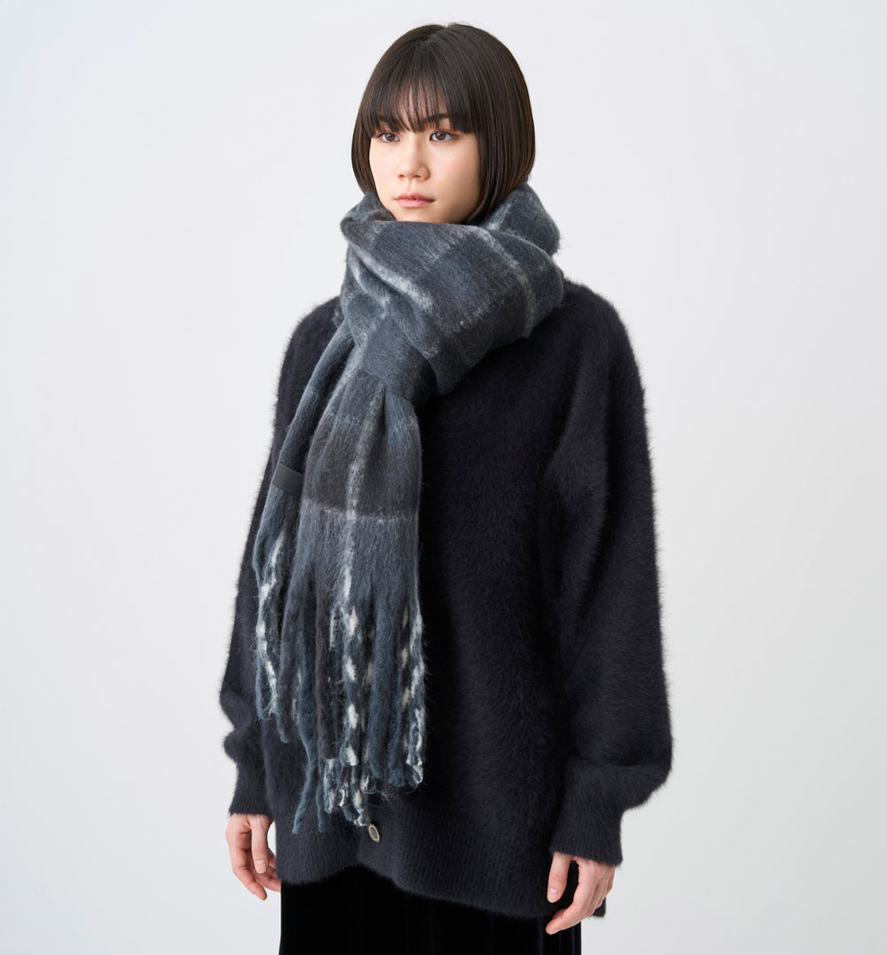 SHAGGY CHECK STOLE(受注予約受付終了) – ABYTS