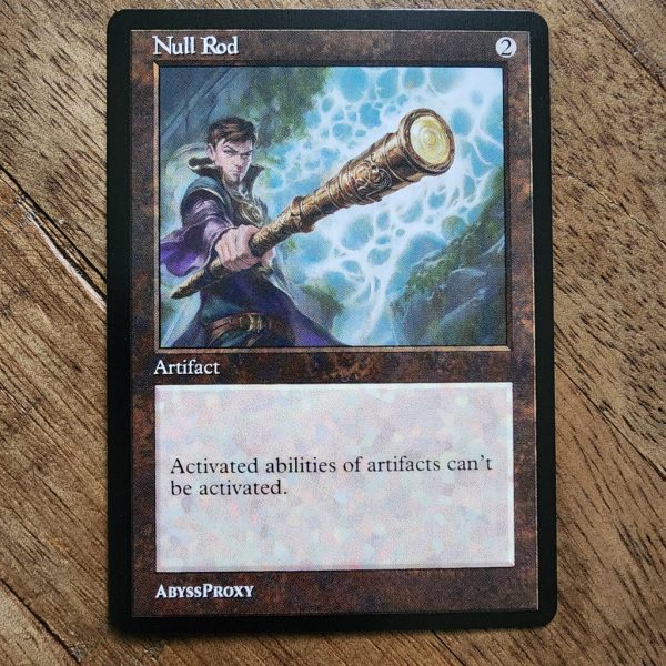 Null Rod #A - MTG Proxy - Abyss Proxy Shop: Enhance Your Commander