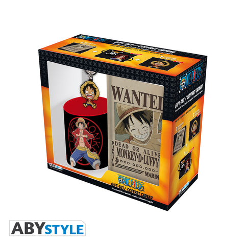 One Piece - Monkey D. Luffy 3-Pc Gift Set (Includes Mug, Notebook