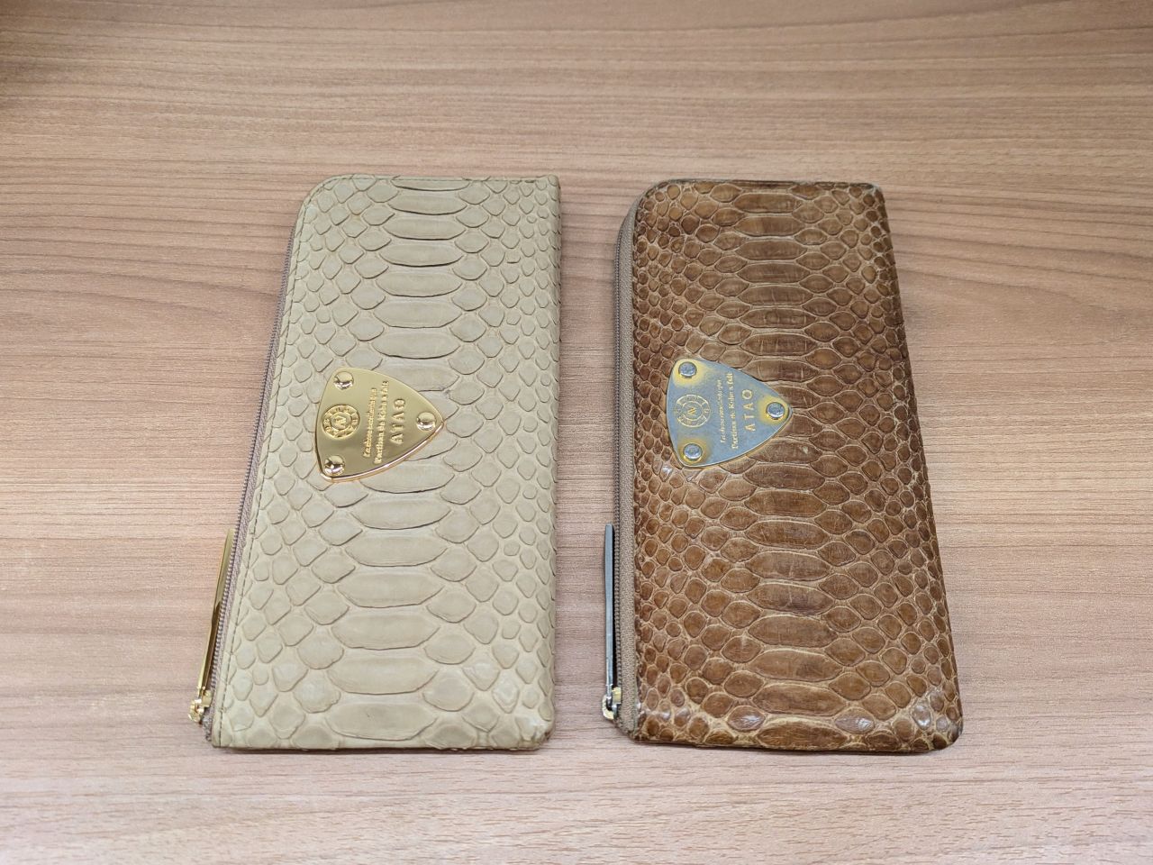 私物大公開】おすすめ春財布◎アタオのパイソン(ヘビ革) 徹底解剖