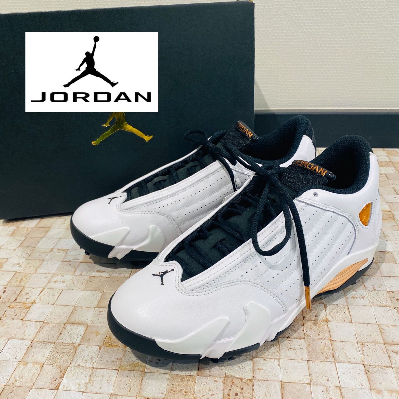 コ*)様 AIR JORDAN 14 G ゴルフシューズ 10 (US) NIKE】