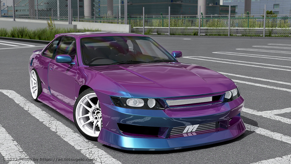 Assetto Corsa】S14 シルビア 前期型 オデビア（Odyvia）| S14 Silvia