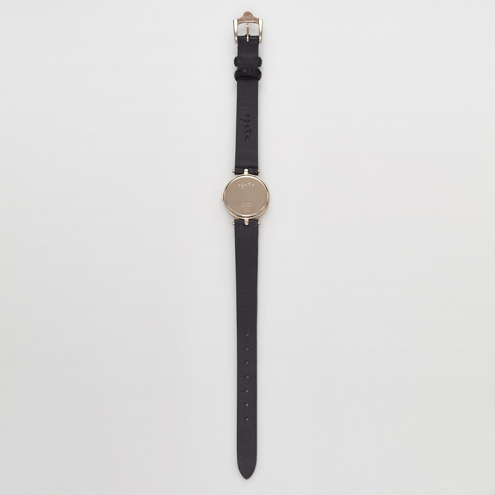 ラウンドフェイス革ベルトウォッチ｜時計｜アガット 公式オンラインストア