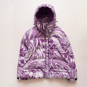 アディダス ステラマッカートニーコラボ パープル 中わたジャケット