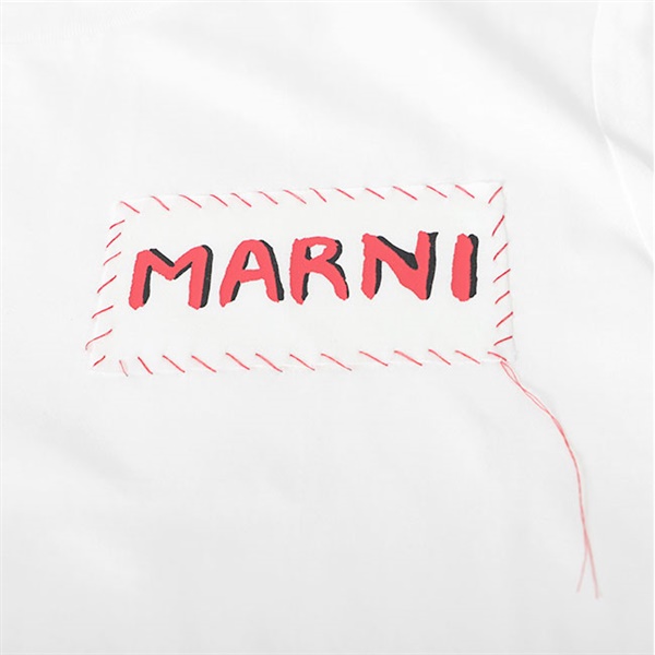 MARNI マルニ パッチワーク ロゴTシャツ HUMU0198X0 UTC017 MARNI