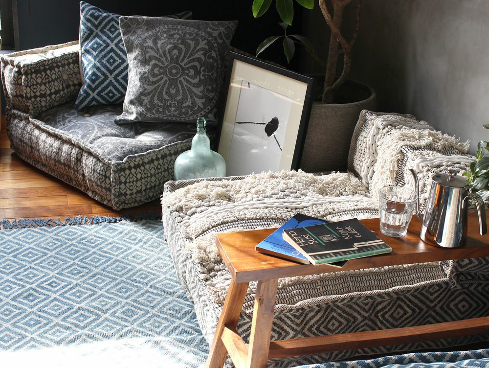 送料無料】ブロック マルチ ソファ センター マック ホワイト - a