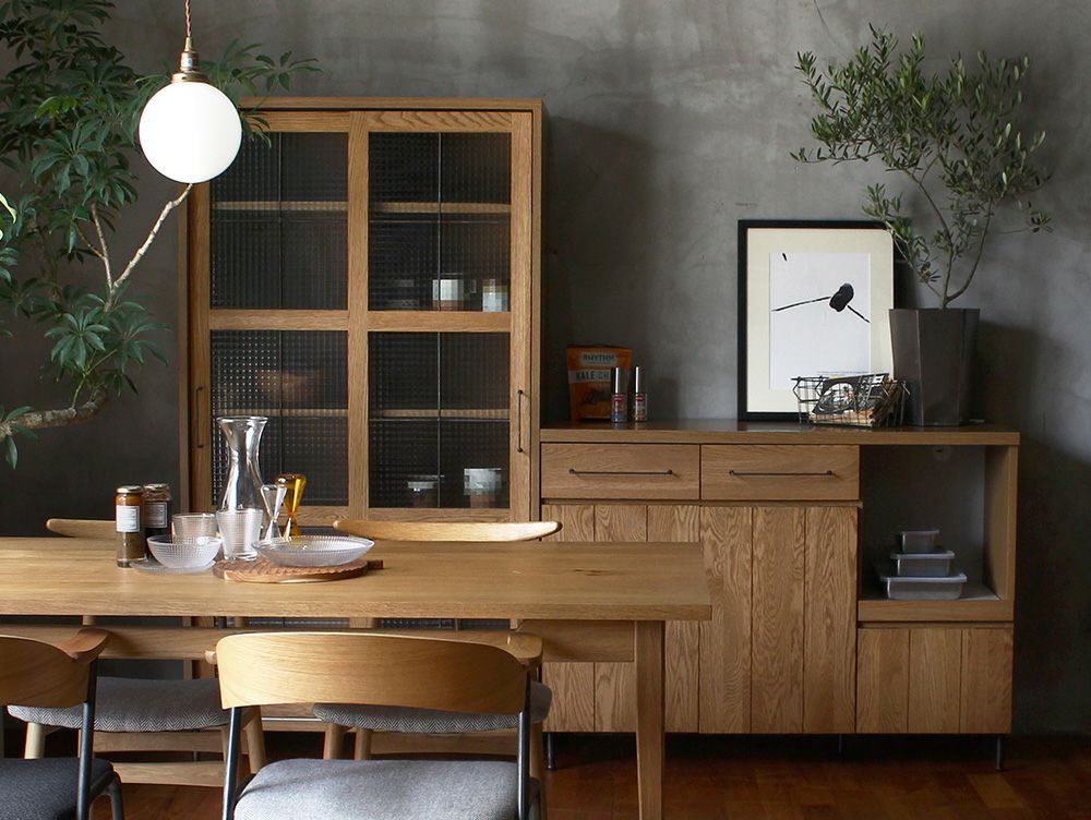 送料無料】カデル スライドガラスキャビネット ハイ - a.depeche