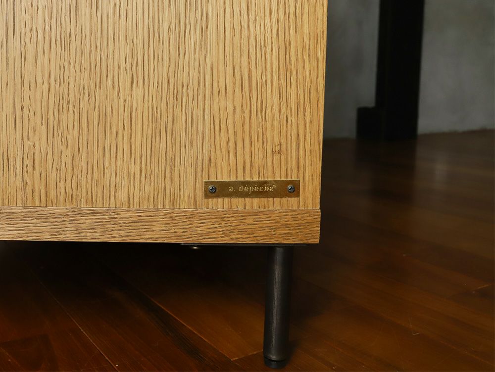 送料無料】カデル スライドガラスローボード 1200 - a.depeche(アデペシュ)