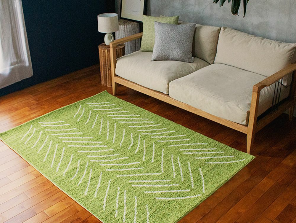 送料無料】プレーベル スポール ラグ 130×190 マット ラグマット 北欧