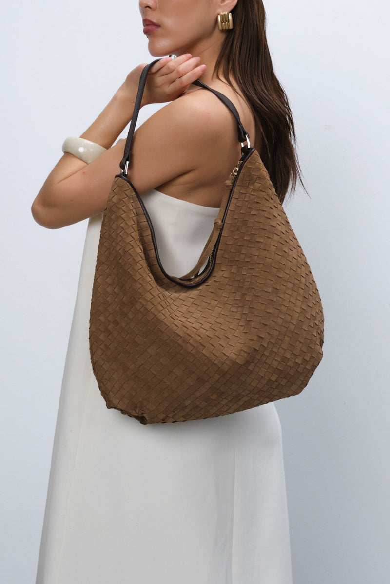 Rozzano Mindy braided Latte – Adax Shop