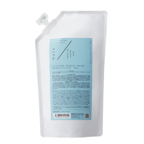 アジュバン muts hair touch モイストアップ スフレミルク 500ml