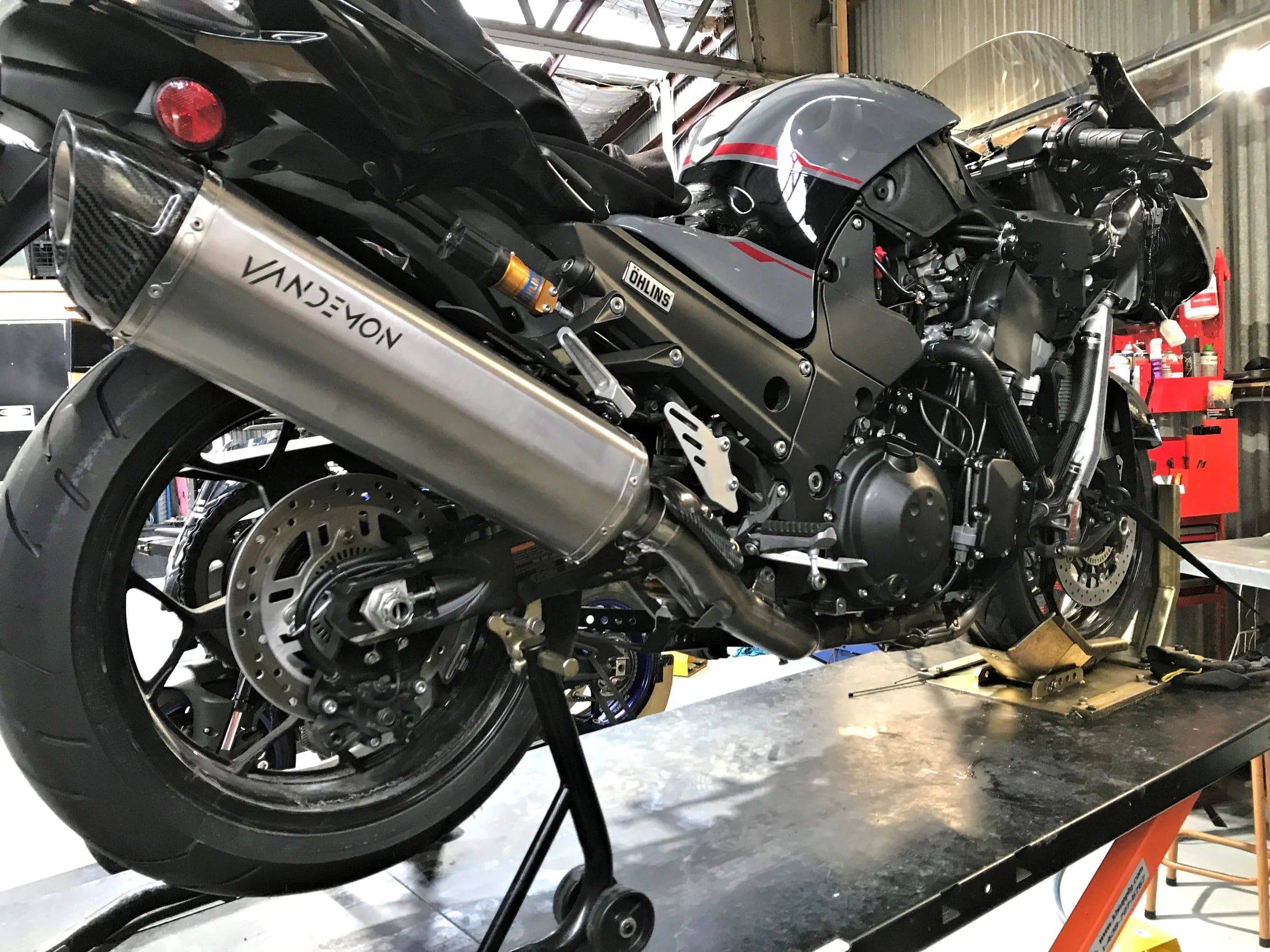 Vandemon Titanium Exhaust System Kawasaki ZZR1400, ZX14R 2012-2024