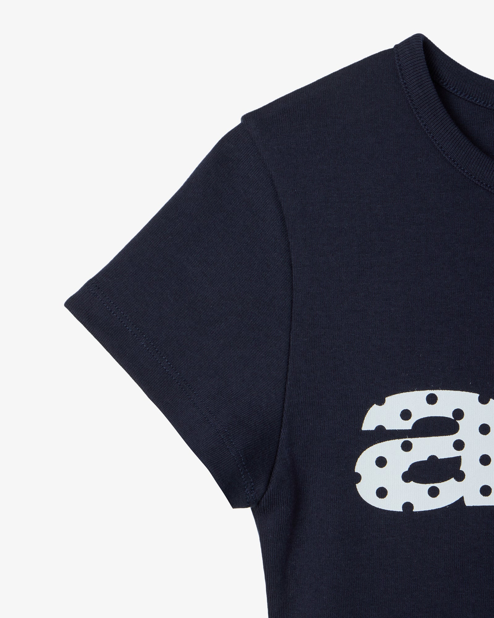 DOT SMALL LETTER TEE [NAVY] – aeae JAPAN