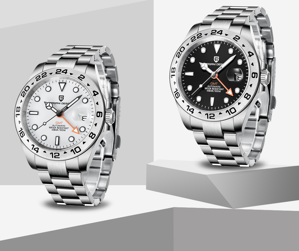 Pagani Design PD-1682 V2 Explorer II Men GMT Automatic 100M