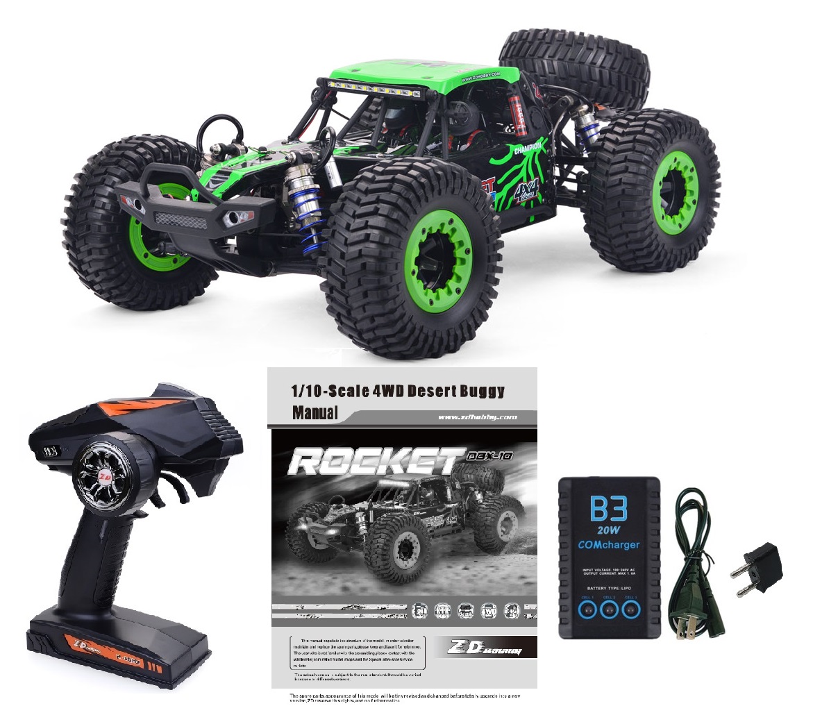 80Km/h ZD Racing DBX 10 1/10 4WD 2.4G Desert Truck Brushless RC