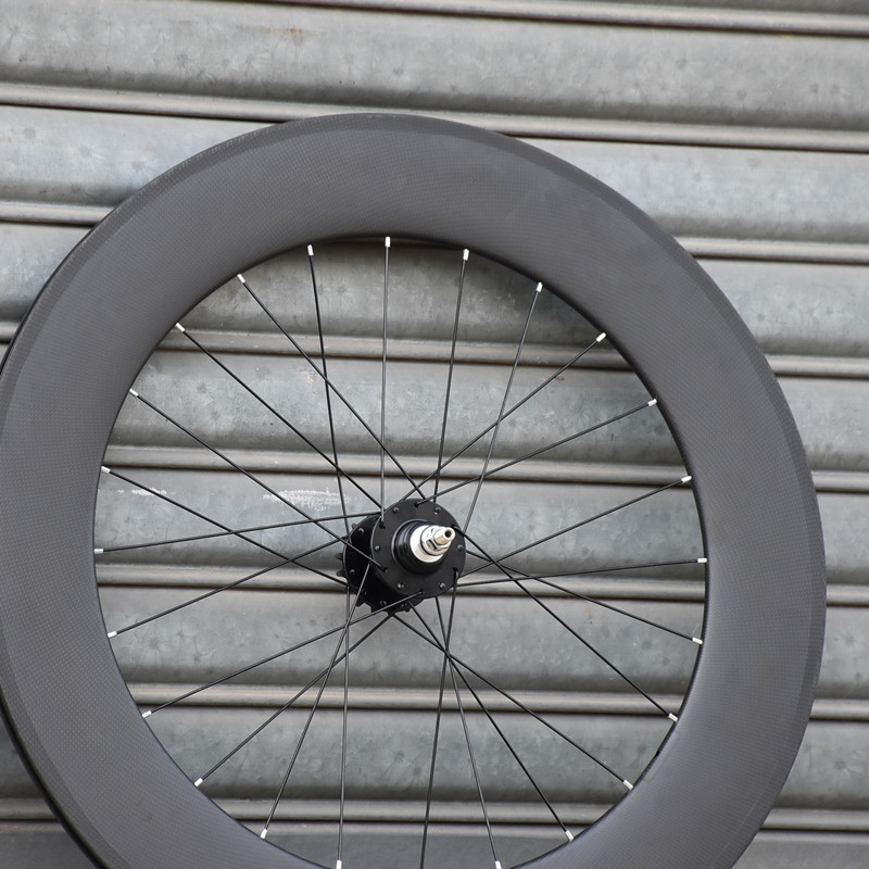 700c固定ギアカーボンホイールセット60/88ミリメートルクリンチャー