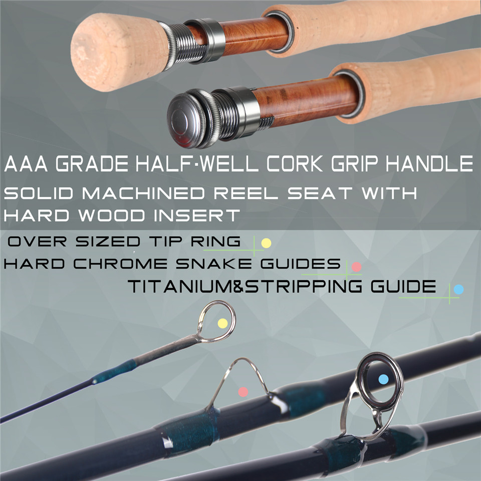 マキシマムキャッチ V-トラベラー 9フィート 5-8wt フライフィッシング