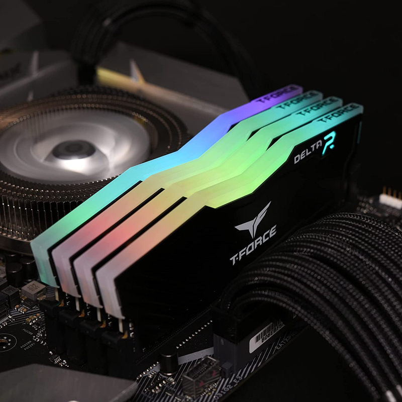 TEAMGROUP T-Force Delta RGB DDR4 8GB 16GB 3200MHz CL16 3600MHz