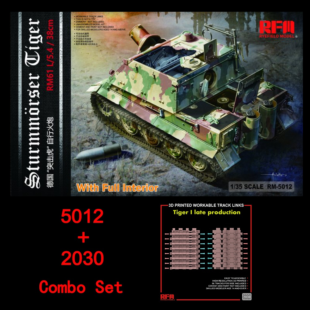 w/Fully Interior[Rye Field Model] Ryefield Model RFM RM-5012 1:35