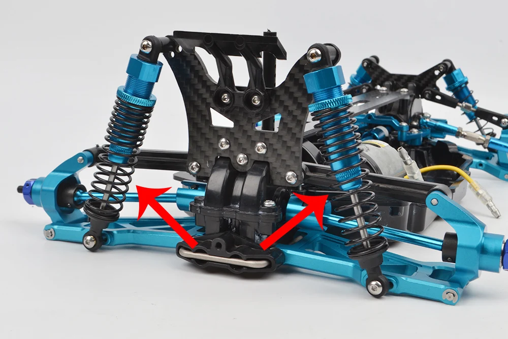 RcAidong Aluminium Ätherisches Conversion Kit Für Tamiya TT-02B