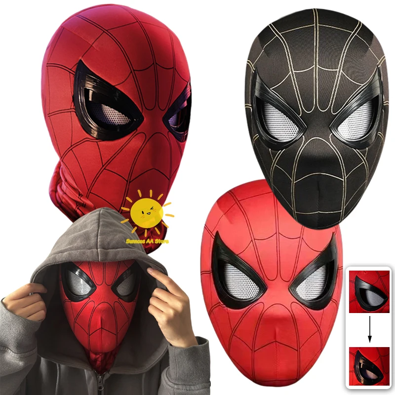 獣王国スパイダーマンヘッドギアマスクコスプレモバイルアイマスカラ