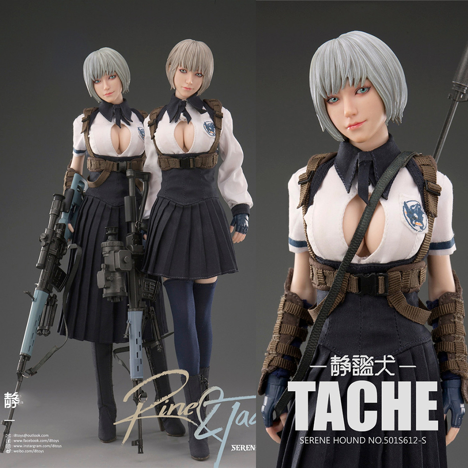 I8 Toys 501S612 1/6 Serene Hound Troop Beautiful Girl Survival