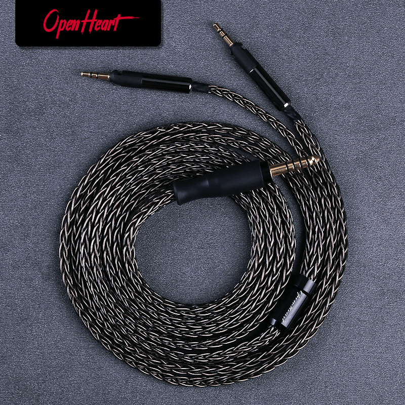 OPENHEART 16 Core Headphone Cable For Audio Technica ATH-R70x XLR